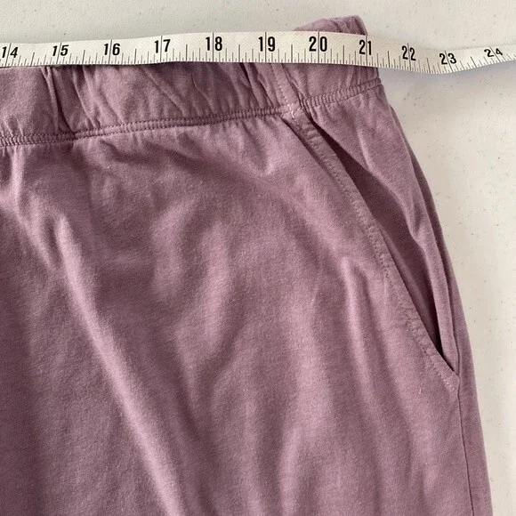 Mate the Label Lavender Tencel Organic Cotton Sleep Pant Pockets High Rise Soft - Picture 12 of 16